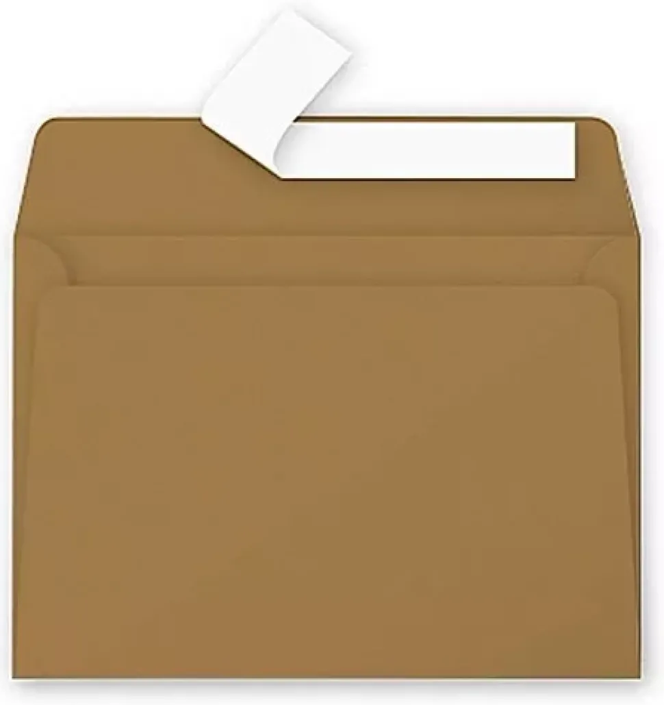 Set de 20 sobres Kraft Clairefontaine 114x162mm