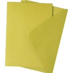 Set de 10 Sobres y Tarjetas Mistletoe Green Sizzix A6