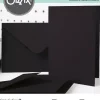 Set de 10 Sobres y Tarjetas Black Sizzix A6