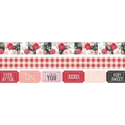 Set de 3 washi tape Kissing Booth Simple Stories