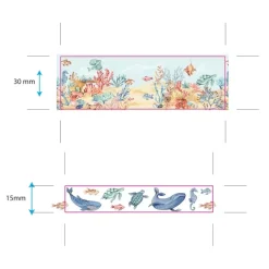 Set de 2 Washi Tapes Ocean Tale Craft Consortium