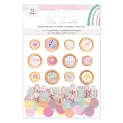 Set de botones y lentejuelas Rainbow Avenue Celes Gonzalo