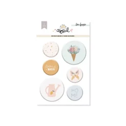 Set de Chapas Adhesivas Un Nuevo Abril Lora Bailora