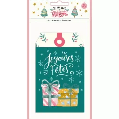 Set de Etiquetas Francés All You Need Is Christmas Craftelier