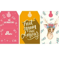 Set de Etiquetas Francés All You Need Is Christmas Craftelier