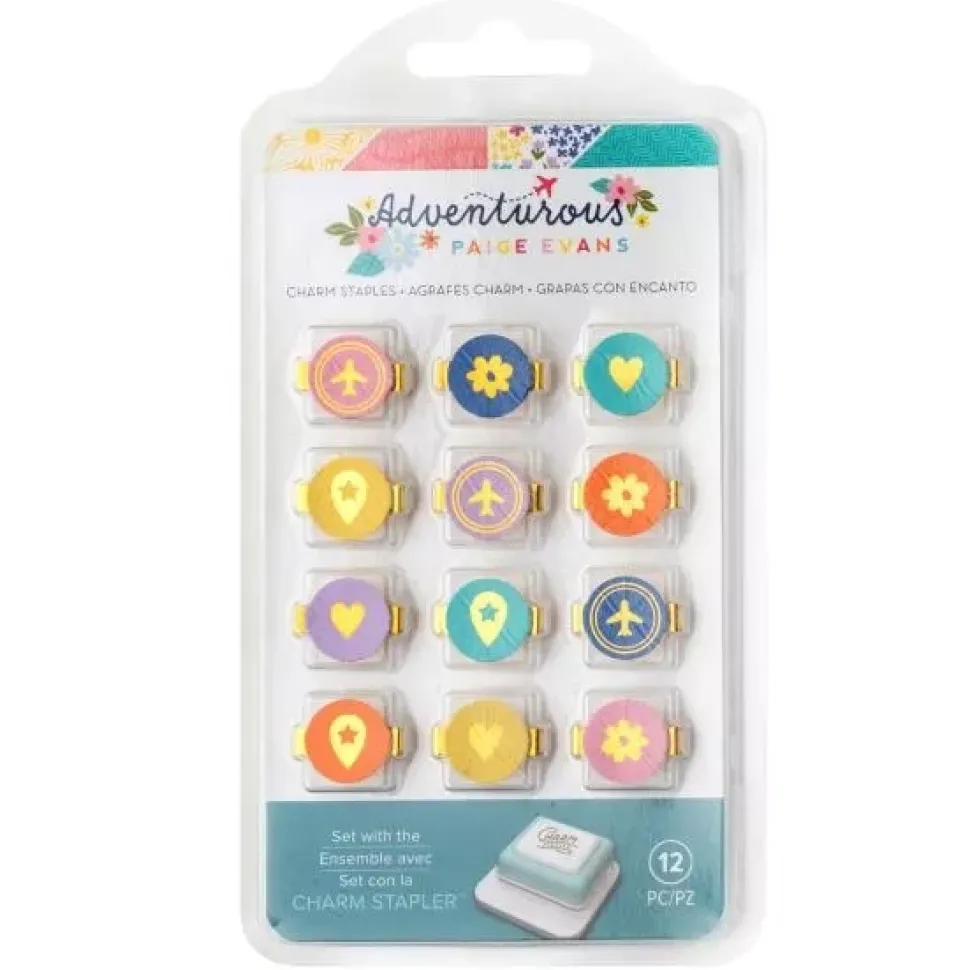 Set de grapas Charms Adventurous Paige Evans