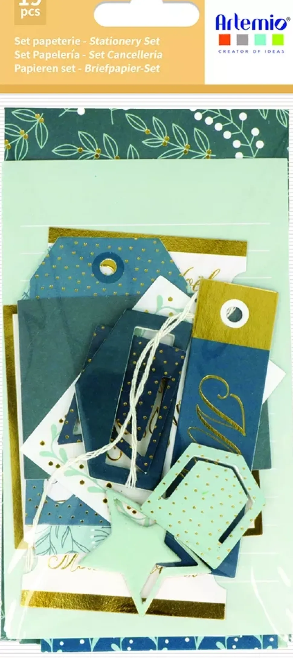 Set de Papelería Splendid Christmas Artemio