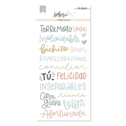 Set de Pegatinas Frases Baby M Lora Bailora