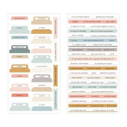 Set de Pegatinas Frases Baby M Lora Bailora