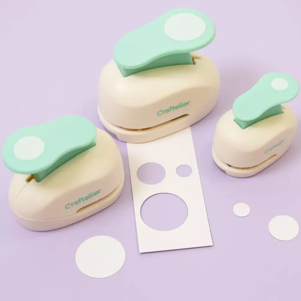 Set de perforadoras círculo Craftelier