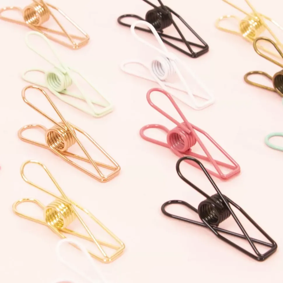 Set de Pinzas Verde Menta Craftelier