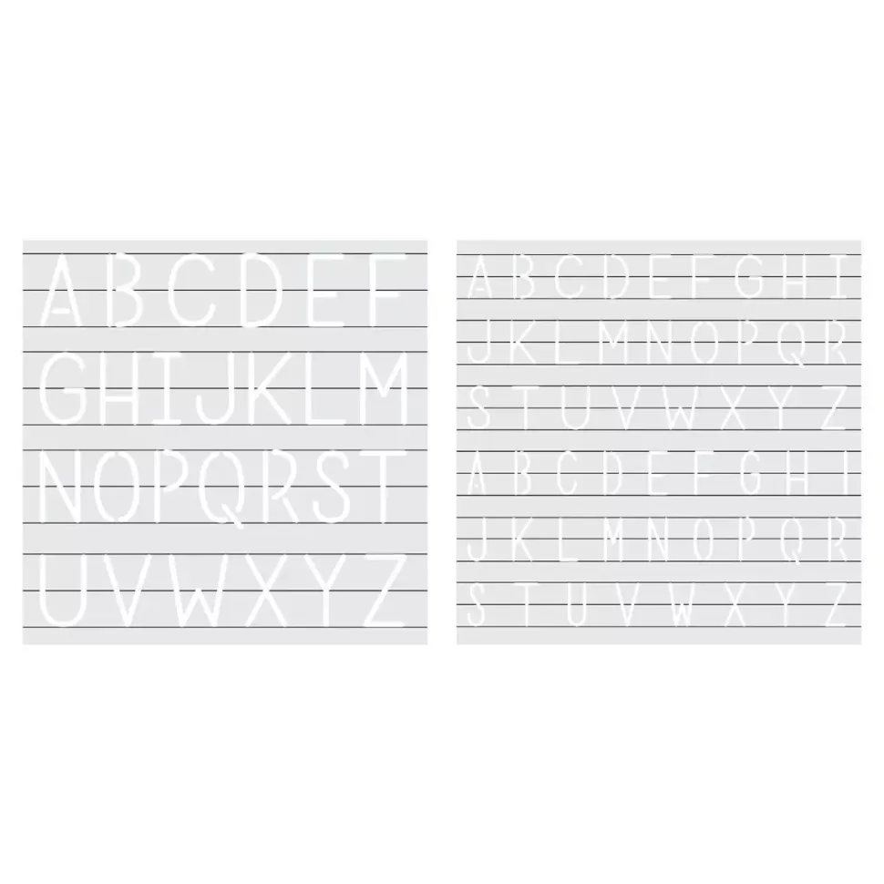 Set de Plantillas Foil Quill Monograma We R Memory Keepers 17x17cm