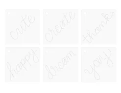 Set de plantillas Words para Stitch Happy Pen