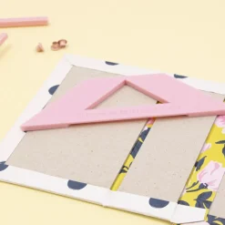 Set de Reglas de Encuadernación Rosa Craftelier + Estuche De Regalo