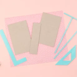 Set de Reglas de Encuadernación Turquesa Craftelier + Estuche De Regalo