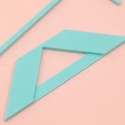 Set de Reglas de Encuadernación Turquesa Craftelier + Estuche De Regalo