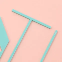 Set de Reglas de Encuadernación Turquesa Craftelier + Estuche De Regalo