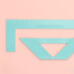 Set de Reglas de Encuadernación Turquesa Craftelier + Estuche De Regalo