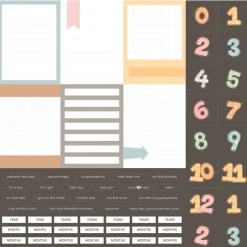 Set de Scrapbooking A New Star Is Born ModaScrap 30x30cm