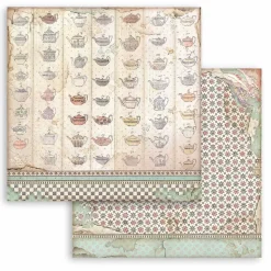 Set de Scrapbooking Alice Through the Looking Glass Stamperia 20x20cm