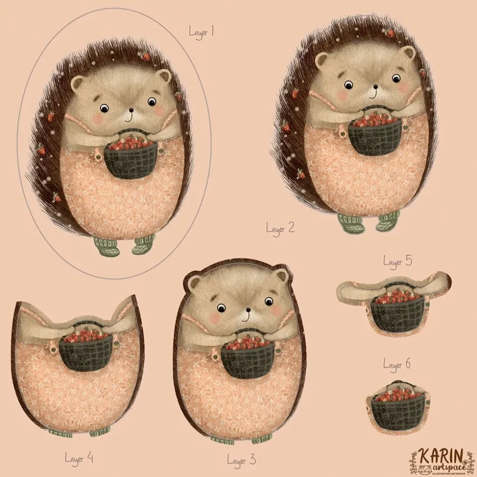 Set de scrapbooking Amongst the Hedgerow Craft Consortium 20x20cm