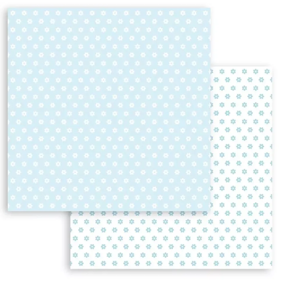 Set De Scrapbooking Baby Dream Blue DayDream Stamperia 20x20cm