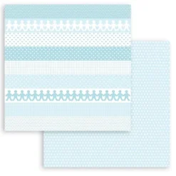 Set De Scrapbooking Baby Dream Blue DayDream Stamperia 20x20cm