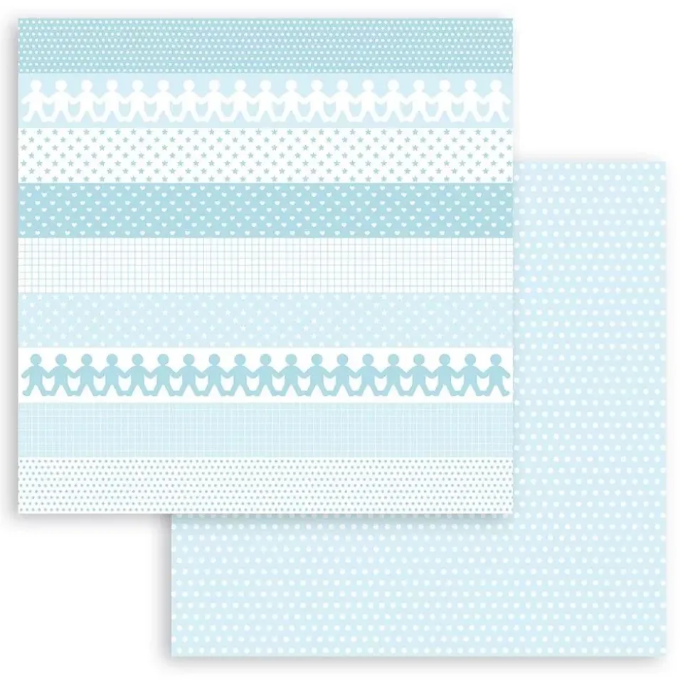 Set De Scrapbooking Baby Dream Blue DayDream Stamperia 20x20cm