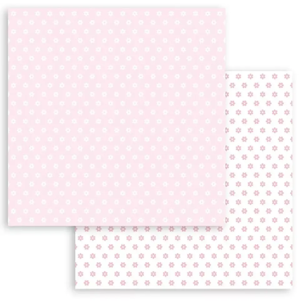 Set De Scrapbooking Baby Dream Pink DayDream Stamperia 20x20cm