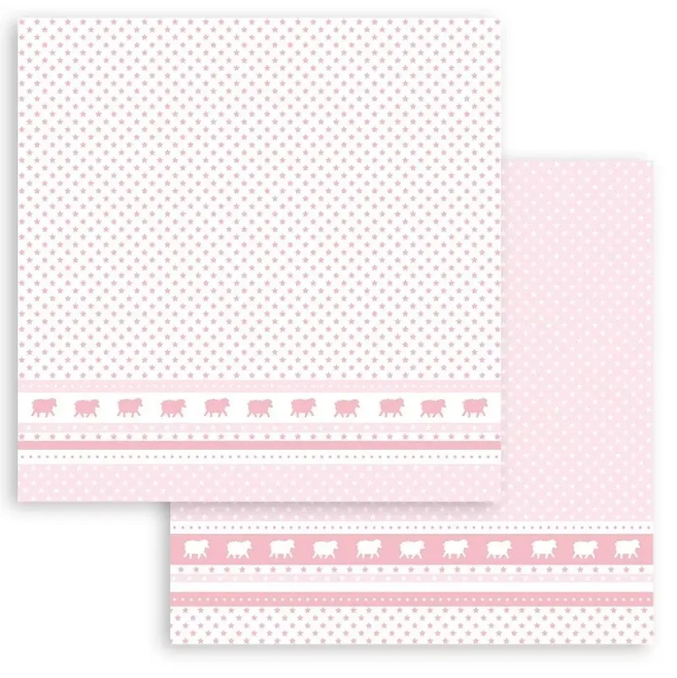 Set De Scrapbooking Baby Dream Pink DayDream Stamperia 20x20cm
