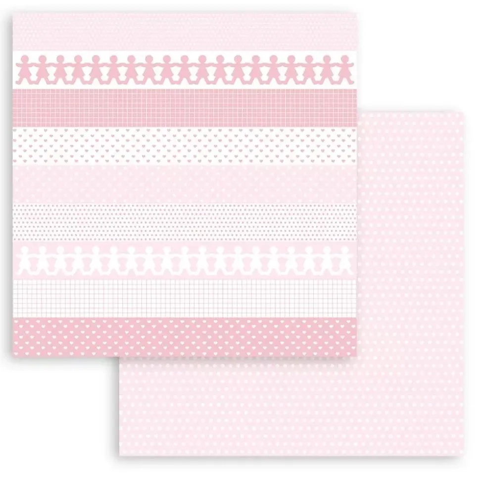 Set De Scrapbooking Baby Dream Pink DayDream Stamperia 20x20cm
