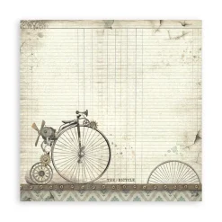 Set de Scrapbooking Background Voyages Fantastiques Stamperia 30x30cm