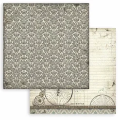 Set de Scrapbooking Background Voyages Fantastiques Stamperia 30x30cm