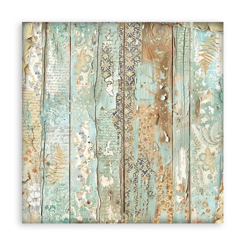 Set de scrapbooking Backgrounds Alterego Stamperia 30x30cm