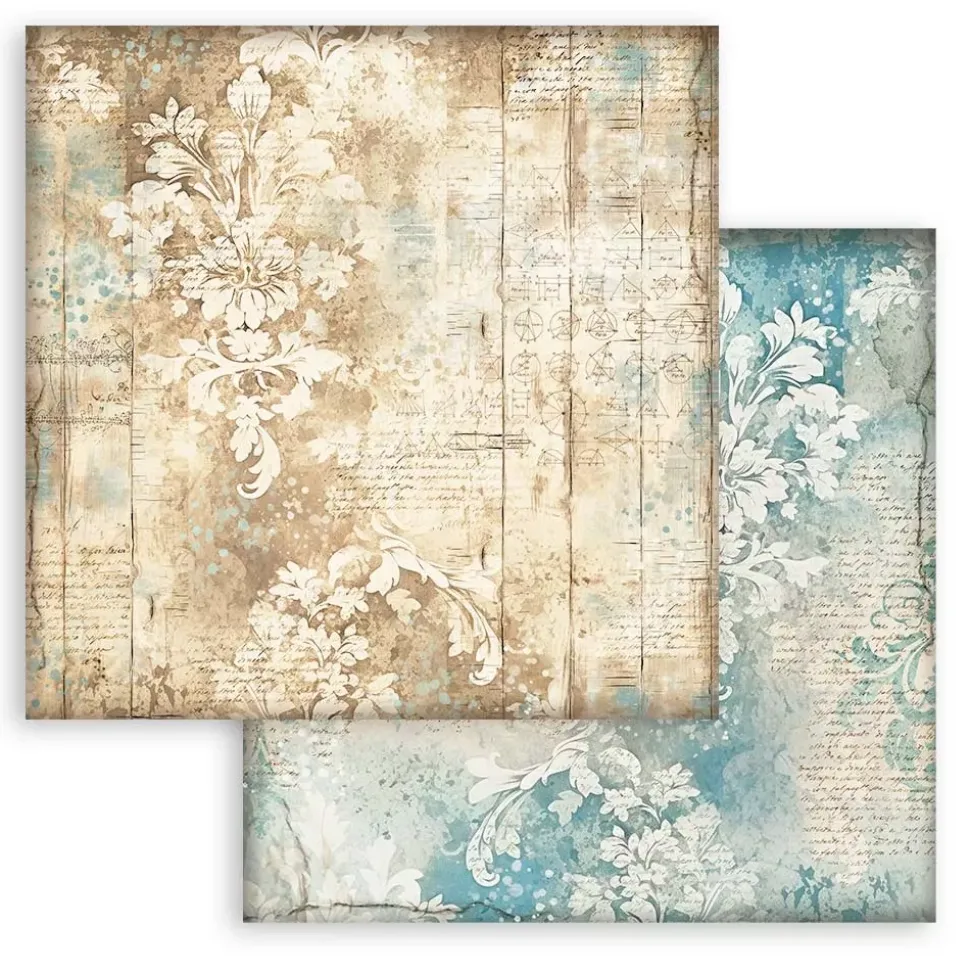 Set de scrapbooking Backgrounds Alterego Stamperia 30x30cm