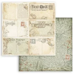 Set de scrapbooking Backgrounds Alterego Stamperia 30x30cm