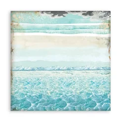 Set de scrapbooking Backgrounds Songs Of The Sea Stamperia 20x20cm
