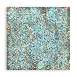 Set de scrapbooking Backgrounds Songs Of The Sea Stamperia 20x20cm