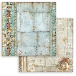 Set de scrapbooking Backgrounds Songs Of The Sea Stamperia 20x20cm