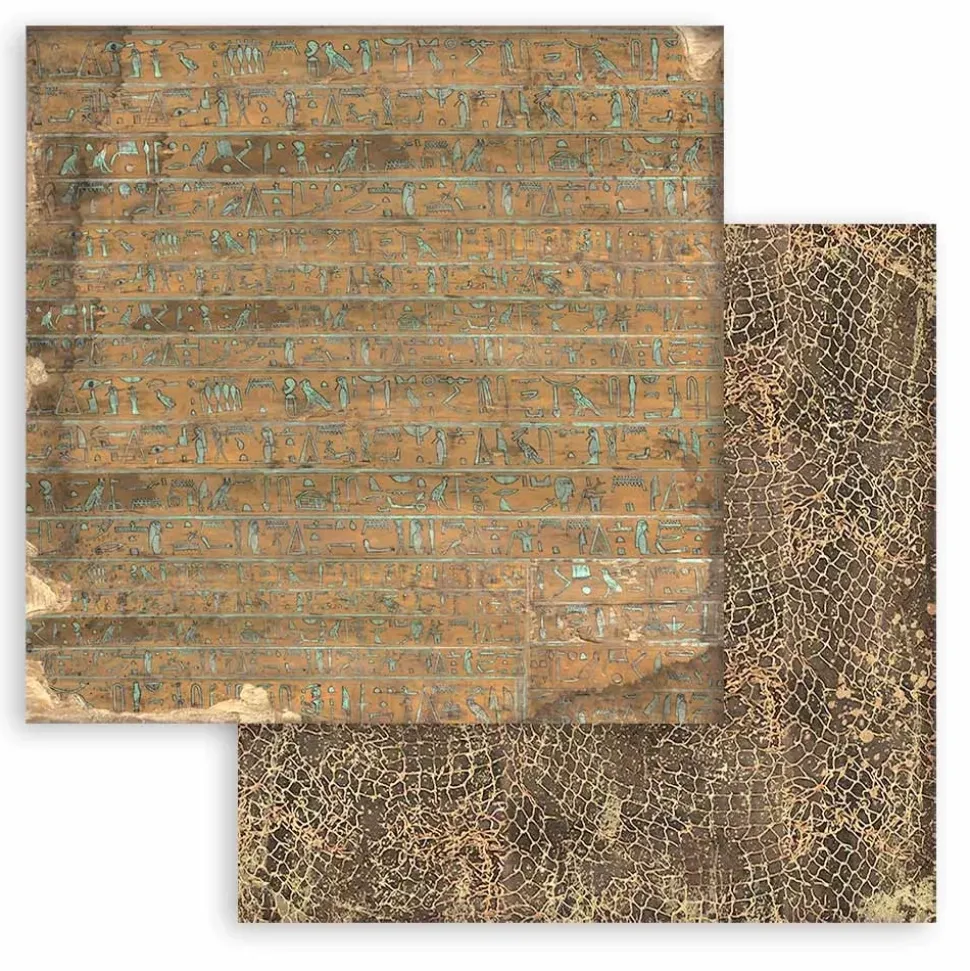 Set de scrapbooking Backgorunds Land of Pharaohs Stamperia 30x30cm