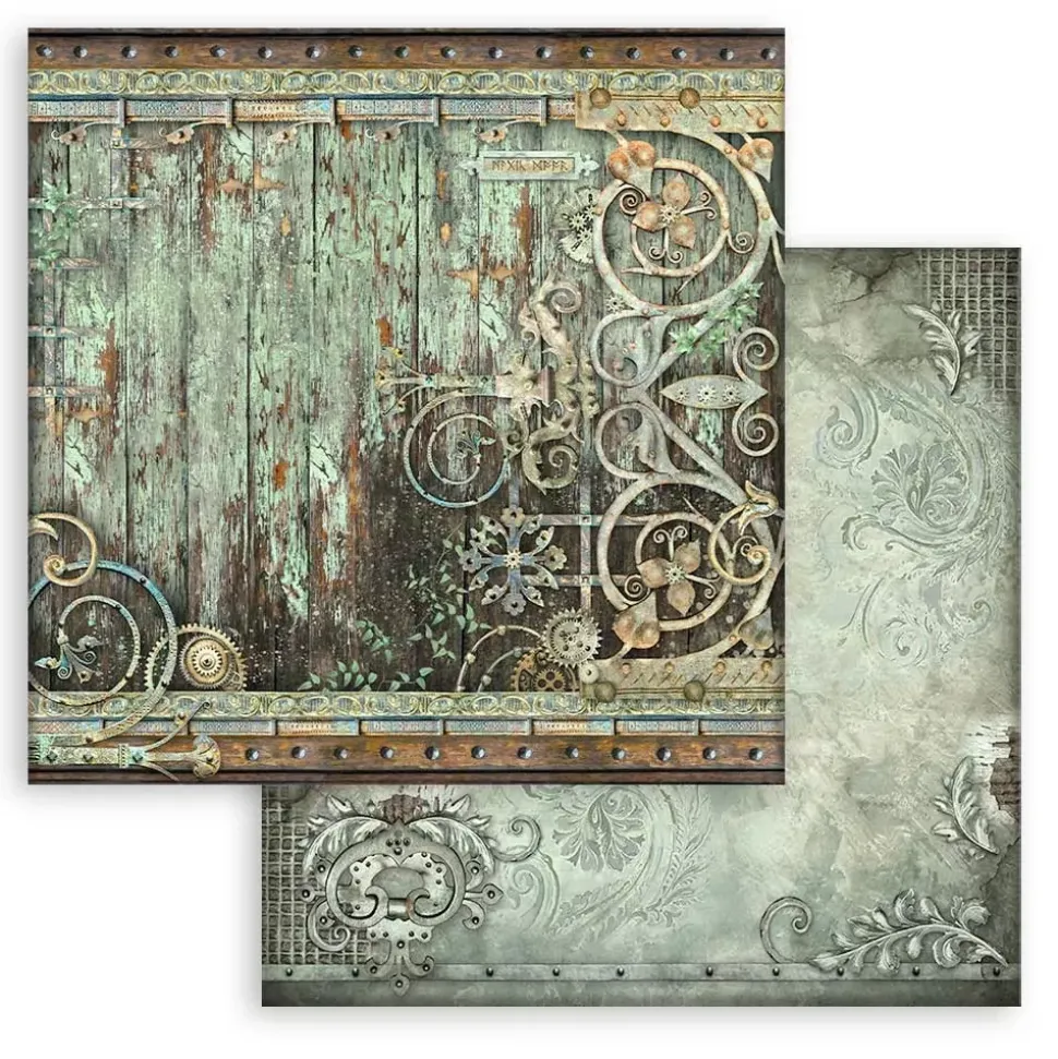 Set de Scrapbooking Backgrounds Magic Forest Stamperia 20x20cm