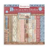 Set de scrapbooking Backgrounds Vintage Library Stamperia 20x20cm