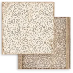 Set de scrapbooking Backgrounds Vintage Library Stamperia 20x20cm