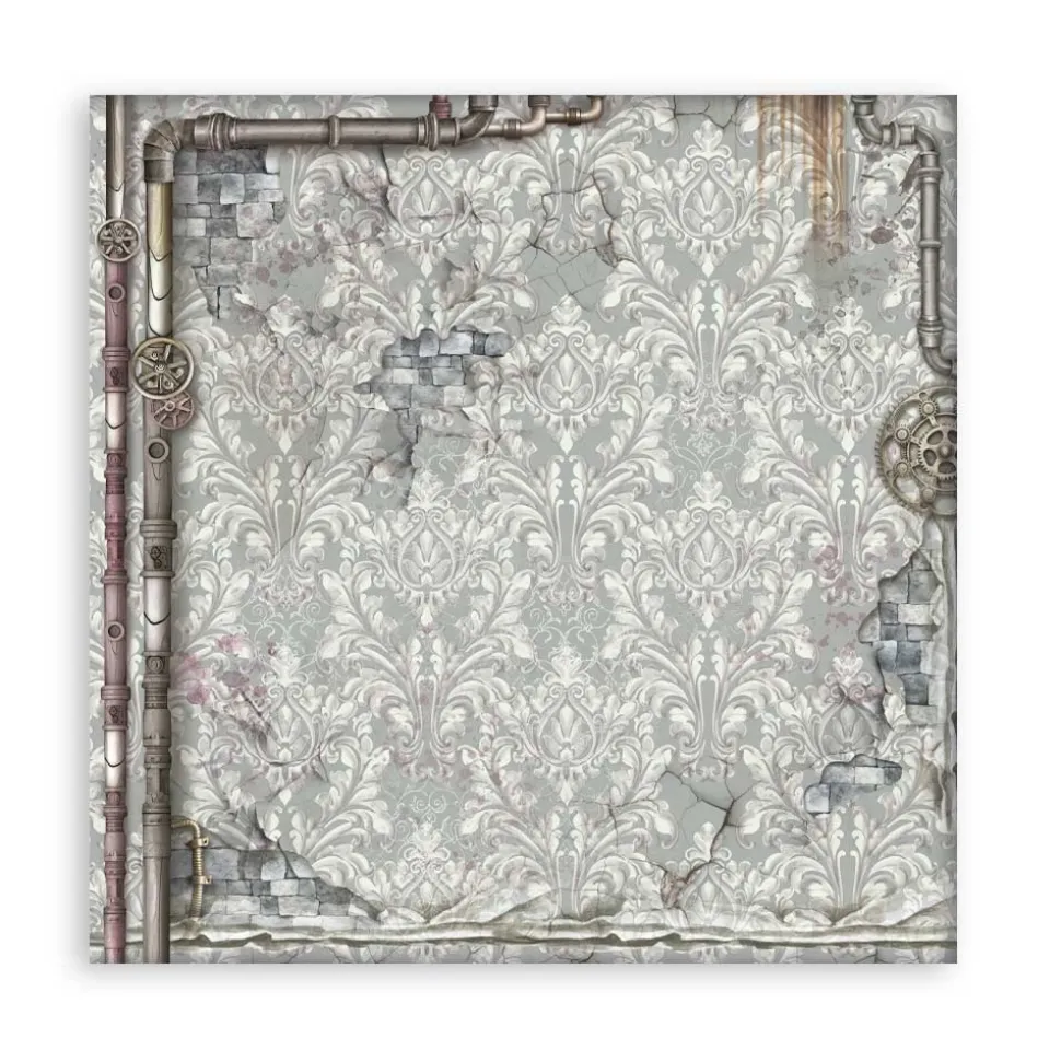 Set de scrapbooking Backgrounds Master of Magic Stamperia 20x20cm