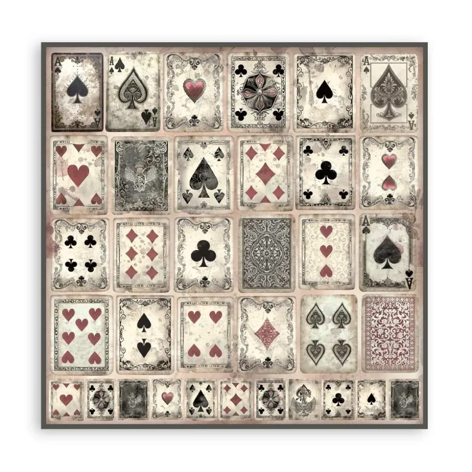 Set de scrapbooking Backgrounds Master of Magic Stamperia 30x30cm