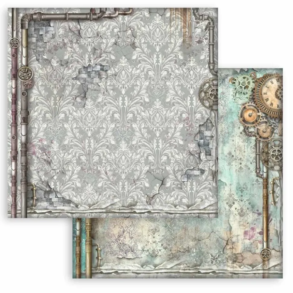 Set de scrapbooking Backgrounds Master of Magic Stamperia 30x30cm