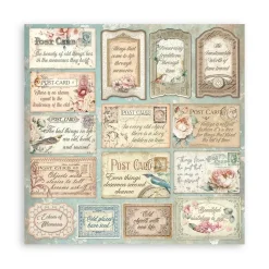 Set de scrapbooking Brocante Antiques Stamperia 30x30cm
