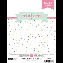 Set de scrapbooking Básicos Blanco Elena Roche 15x20cm