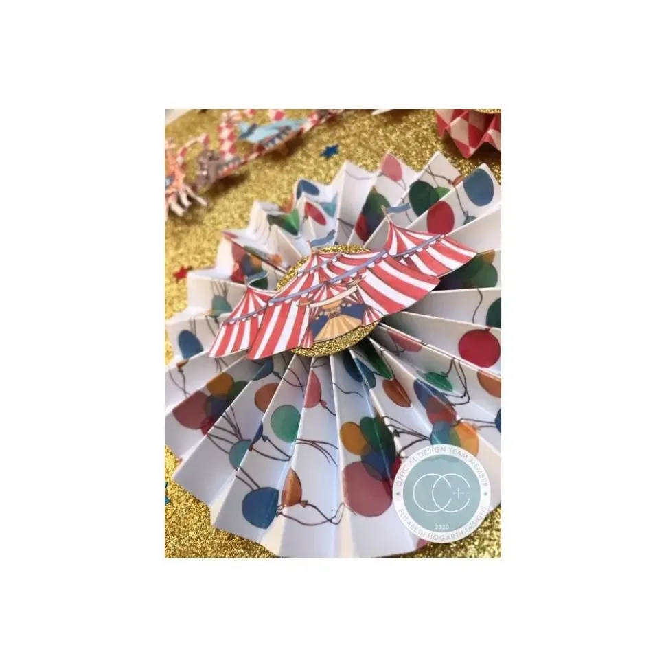 Set de scrapbooking Circus Craft Consortium 30x30cm