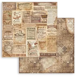 Set de scrapbooking Coffee & Chocolate Stamperia 30x30cm
